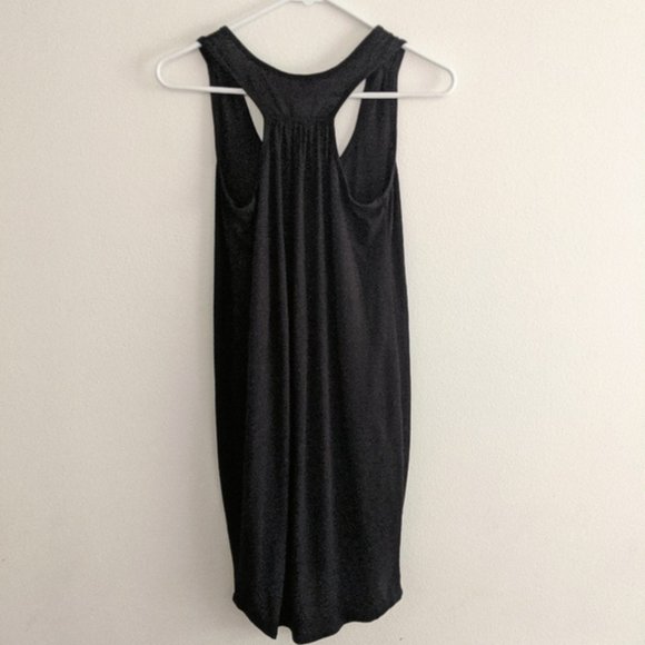 Old Navy Black Racerback Tank Sleeveless Dress Size XS Extra Small - Picture 3 of 5